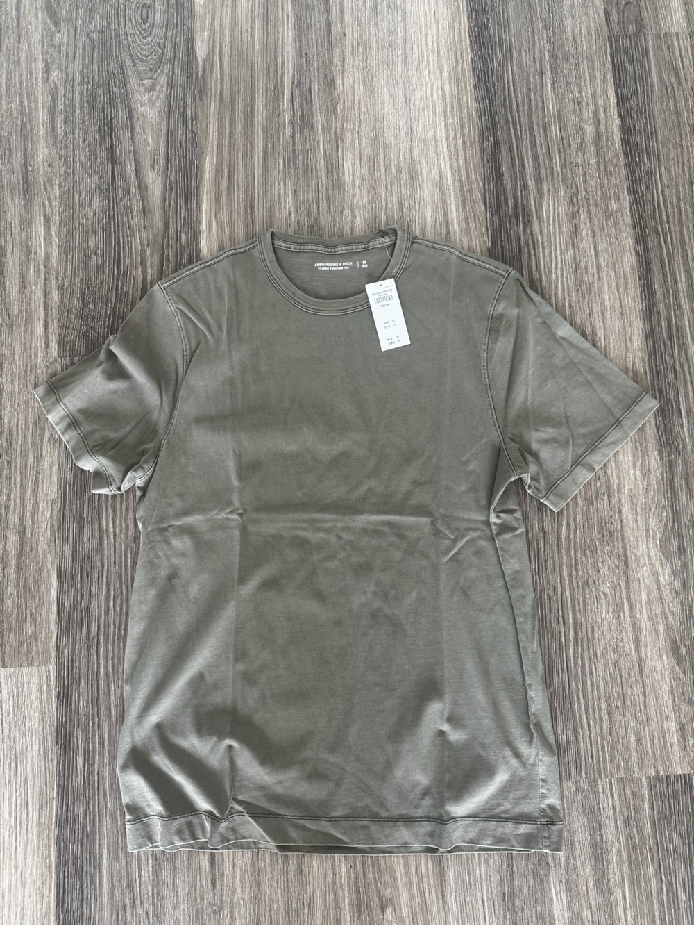 Abercrombie & Fitch Olive Crew Neck Tee